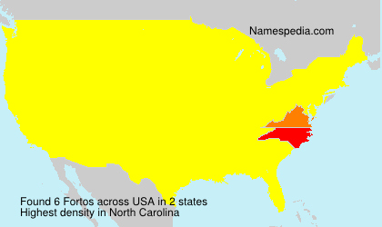 Surname Fortos in USA Surname Fortos in USA