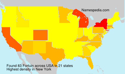 Surname Fortuin in USA Surname Fortuin in USA