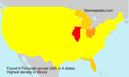 Surname Fortunski in USA Surname Fortunski in USA