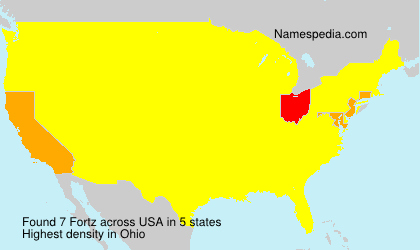 Surname Fortz in USA Surname Fortz in USA