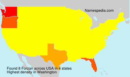 Surname Forzan in USA Surname Forzan in USA