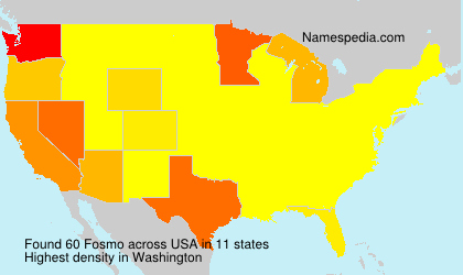 Surname Fosmo in USA Surname Fosmo in USA