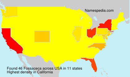 Surname Fossaceca in USA Surname Fossaceca in USA