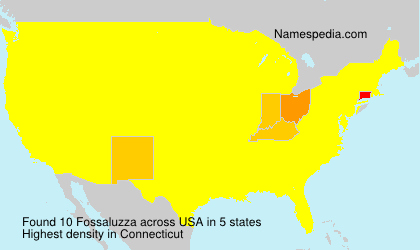 Surname Fossaluzza in USA Surname Fossaluzza in USA