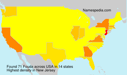 Surname Fouda in USA Surname Fouda in USA