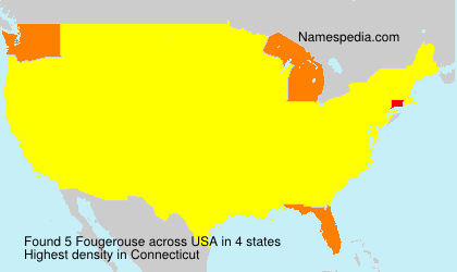 Surname Fougerouse in USA Surname Fougerouse in USA
