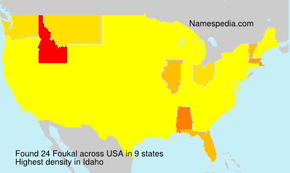 Surname Foukal in USA Surname Foukal in USA