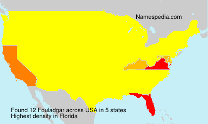 Surname Fouladgar in USA Surname Fouladgar in USA
