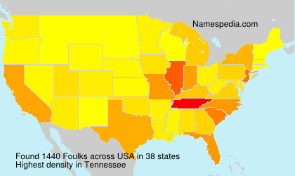 Surname Foulks in USA Surname Foulks in USA