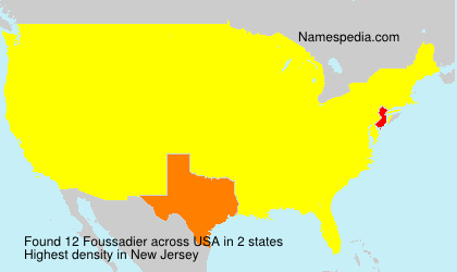 Surname Foussadier in USA Surname Foussadier in USA