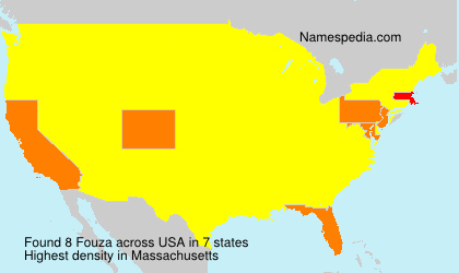 Surname Fouza in USA Surname Fouza in USA