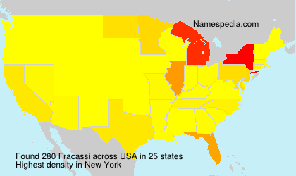 Surname Fracassi in USA Surname Fracassi in USA