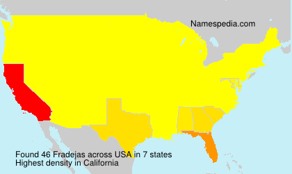 Surname Fradejas in USA Surname Fradejas in USA