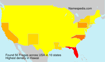 Surname Fragas in USA Surname Fragas in USA
