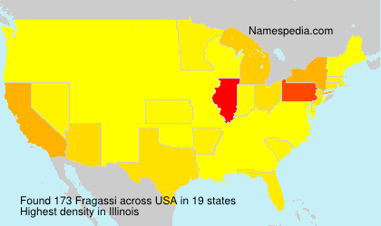 Surname Fragassi in USA Surname Fragassi in USA