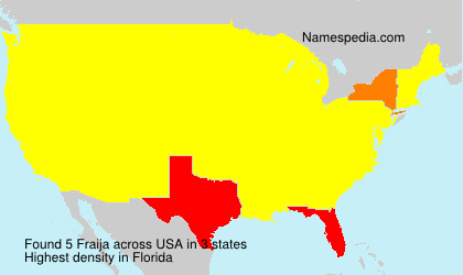 Surname Fraija in USA Surname Fraija in USA