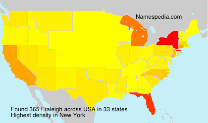 Surname Fraleigh in USA Surname Fraleigh in USA