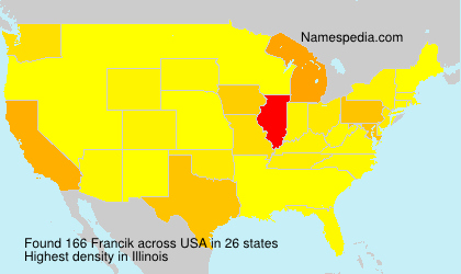 Surname Francik in USA Surname Francik in USA