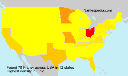 Surname Franer in USA Surname Franer in USA