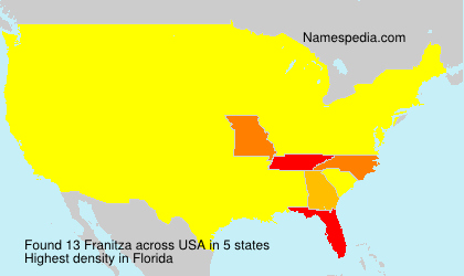 Surname Franitza in USA Surname Franitza in USA