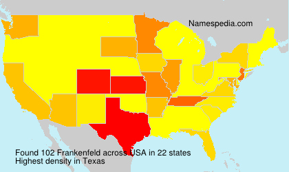 Surname Frankenfeld in USA Surname Frankenfeld in USA