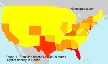 Surname Frankline in USA Surname Frankline in USA