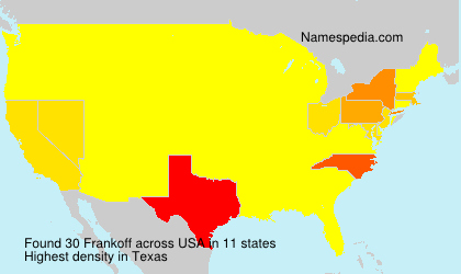 Surname Frankoff in USA Surname Frankoff in USA