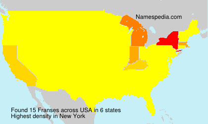 Surname Franses in USA Surname Franses in USA