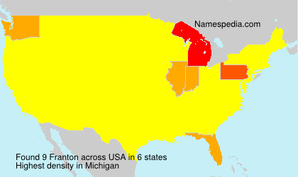 Surname Franton in USA Surname Franton in USA