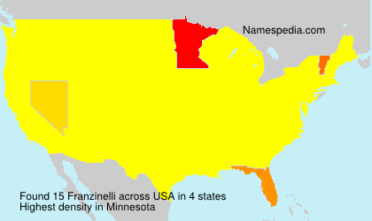 Surname Franzinelli in USA Surname Franzinelli in USA