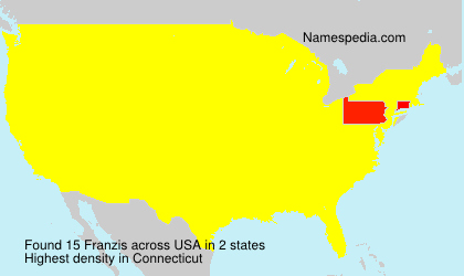 Surname Franzis in USA Surname Franzis in USA