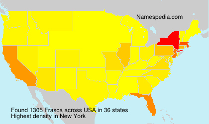 Surname Frasca in USA Surname Frasca in USA