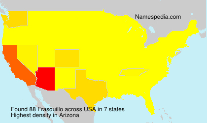 Surname Frasquillo in USA Surname Frasquillo in USA