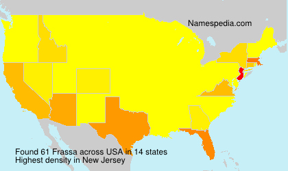 Surname Frassa in USA Surname Frassa in USA