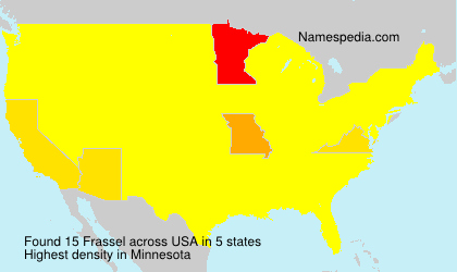 Surname Frassel in USA Surname Frassel in USA