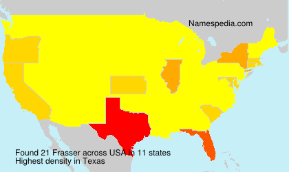 Surname Frasser in USA Surname Frasser in USA