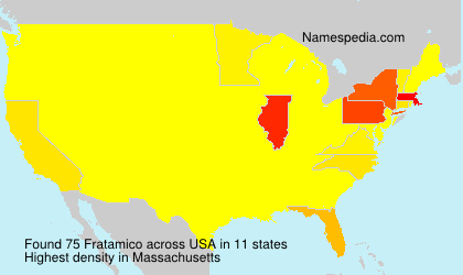Surname Fratamico in USA Surname Fratamico in USA