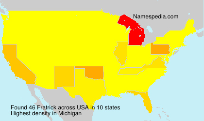 Surname Fratrick in USA Surname Fratrick in USA