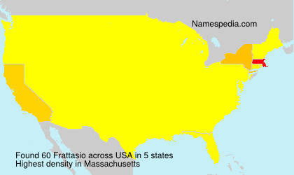 Surname Frattasio in USA Surname Frattasio in USA