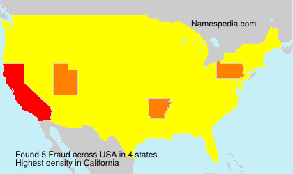 Surname Fraud in USA Surname Fraud in USA