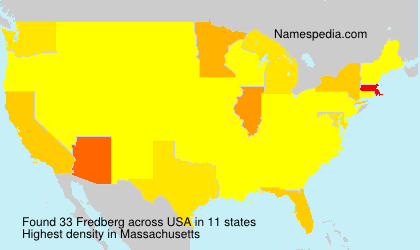 Surname Fredberg in USA Surname Fredberg in USA