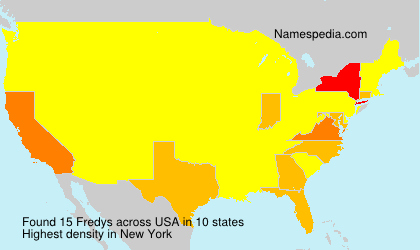 Surname Fredys in USA Surname Fredys in USA