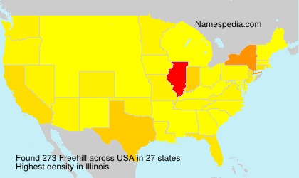 Surname Freehill in USA Surname Freehill in USA