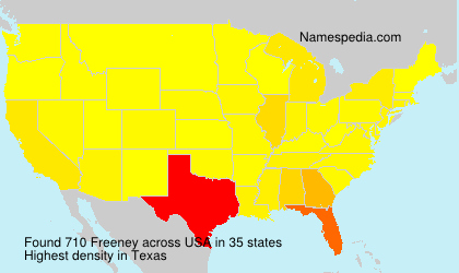 Surname Freeney in USA Surname Freeney in USA