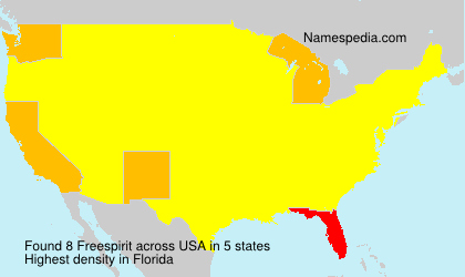 Surname Freespirit in USA Surname Freespirit in USA