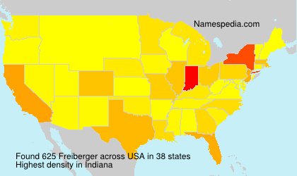 Surname Freiberger in USA Surname Freiberger in USA