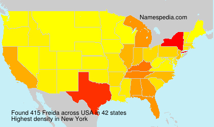 Surname Freida in USA Surname Freida in USA