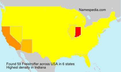 Surname Freistroffer in USA Surname Freistroffer in USA