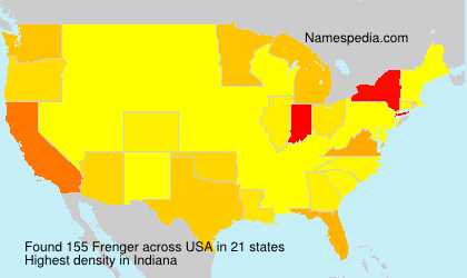 Surname Frenger in USA Surname Frenger in USA