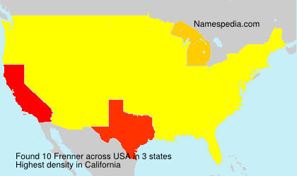 Surname Frenner in USA Surname Frenner in USA